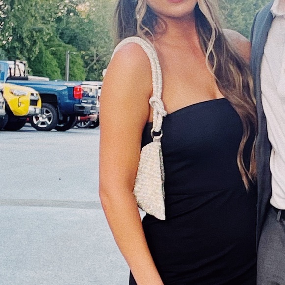 Wedding Guest Bag, Gemstone looks like a Cult Gaia Crystal Bag - Picture 2 of 4